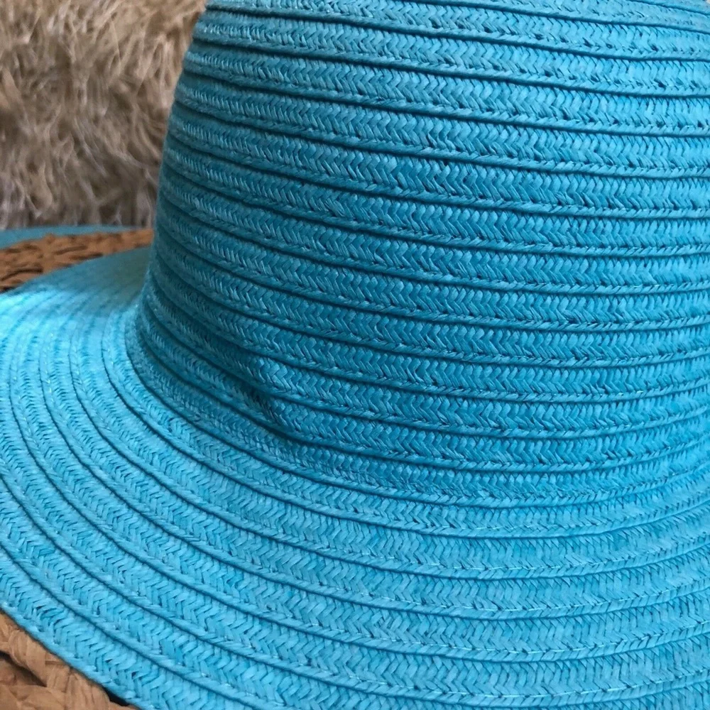 BoHo Wide Brim Floppy Summer Multi Colored hat